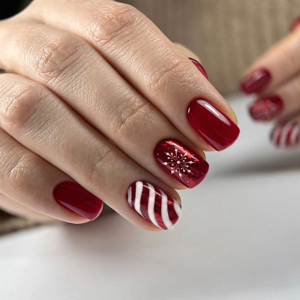 Candy Cane | Short Square